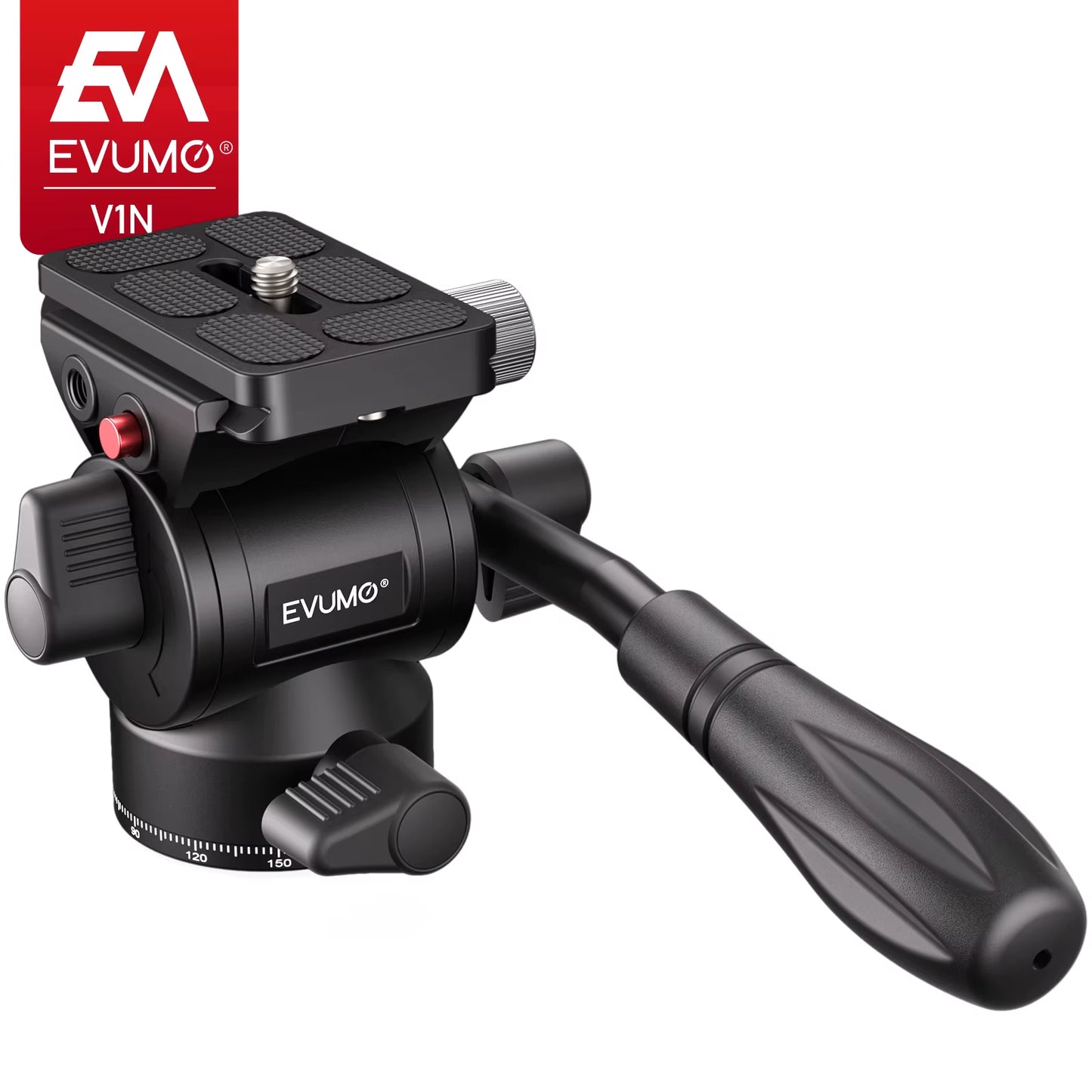 Video Head Hydraulic Fluid Handle Adjusta Panoramic Mini Tripod Head for Camera Mount V1N Arca Swiss Q.R Plate Load 4Kg