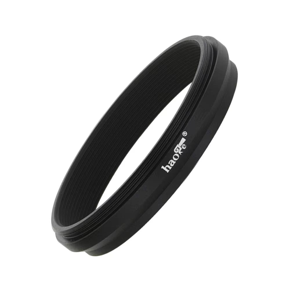 Haoge Lens Filter Adapter Ring for film X100VI X100V Camera Fit 49Mm UV CPL ND Filter Lens Cap Replace AR-X100 Black