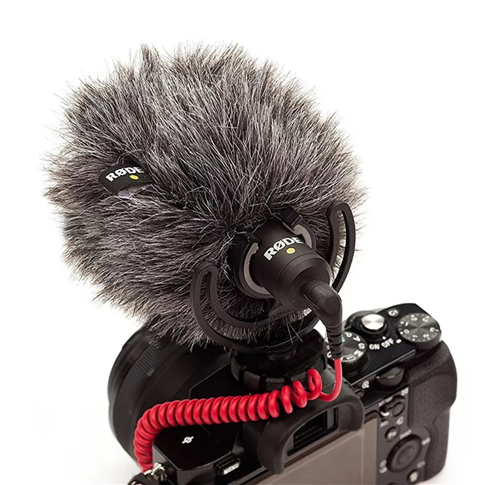 Rode Videomicro Compact On-Camera Recording Microphone for Canon Nikon Lumix Sony DJI Osmo DSLR Camera Microfone