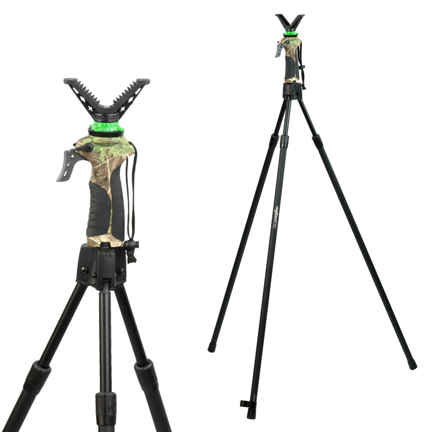 FIERY DEER GEN 3 CAMERA TRIPOD OUTDOOR PORTABLE EXTENDABLE DSLR BINOCULAR MOUNT