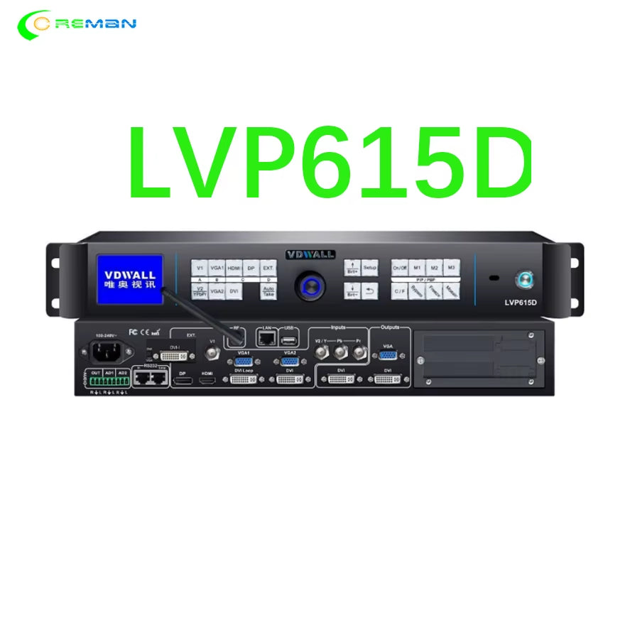 Best Selling Vdwall LVP615/LVP615S/LVP615D/LVP615U Video Processor WIFI USB 2K 4K Processor A6000 LVP609 LVP919 LVP909 LED Wall
