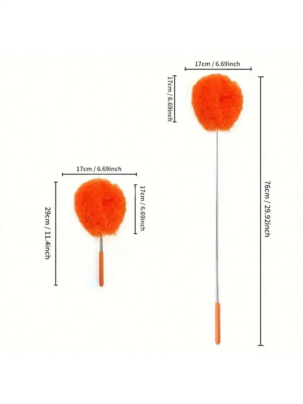 Microfiber Ceiling Fan Duster Extends Up To Long Handled Dust Locking Reusable And Cleaner Brush For Effortless Cleaning