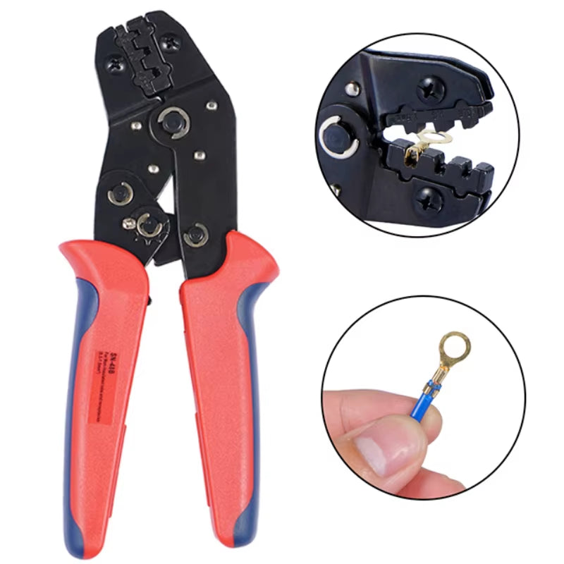 Male Female Wire Box Insulated Cable Macho Connector 2.8/6.3Mm Electrical Crimp Terminals Termin Spade Connectors Assorted Kit