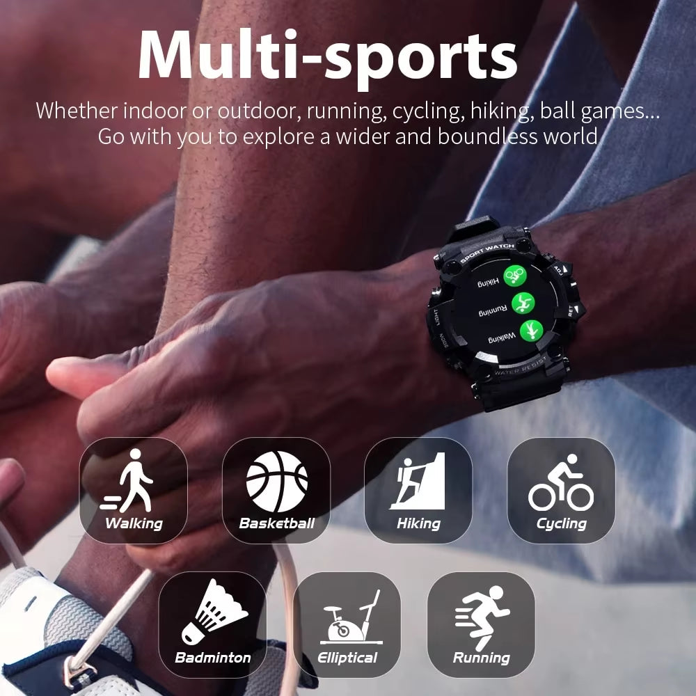 Offers Today Fitness Tracker Smart Watch Man Heart Rate Monitor Blood Pressure Smart Watch Suitable Waterproof for Android IOS