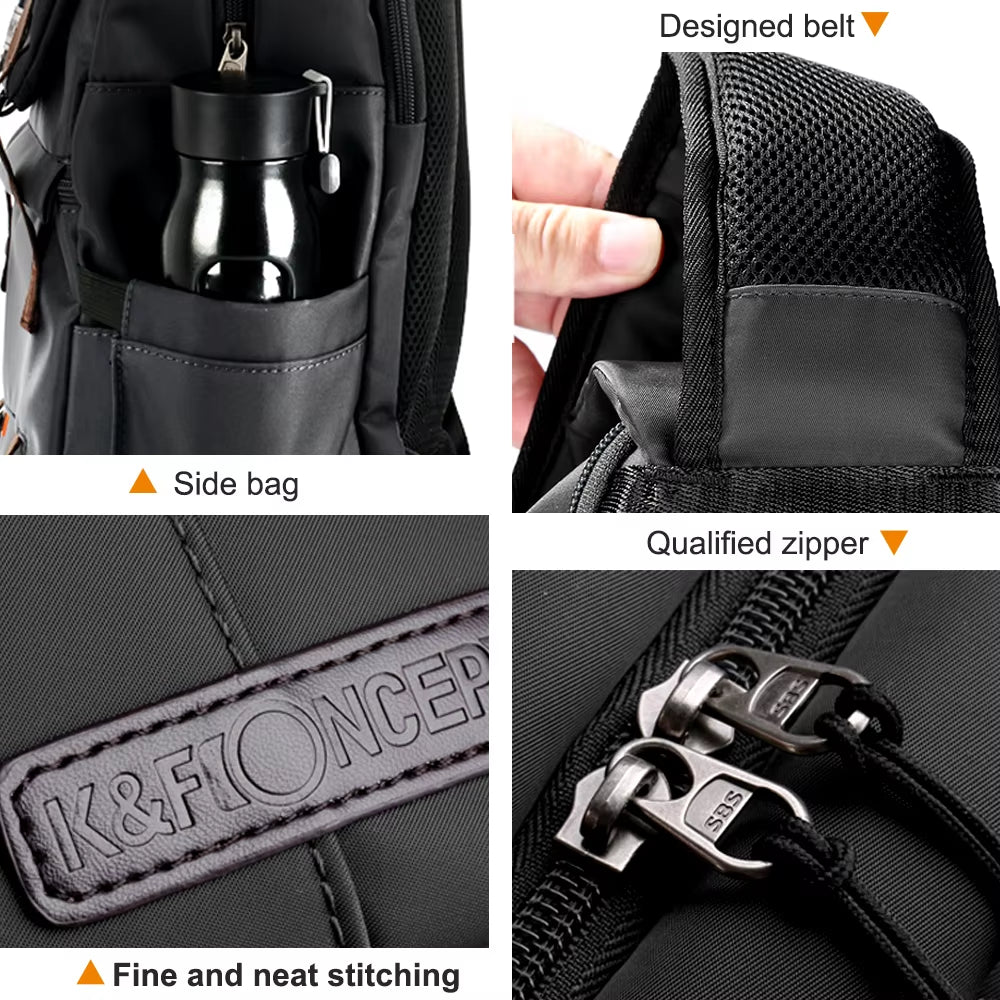 Large Capacity Camera Backpack Waterproof Multifunctional Travel Bag for Canon Nikon Sony Photography Camera Bag