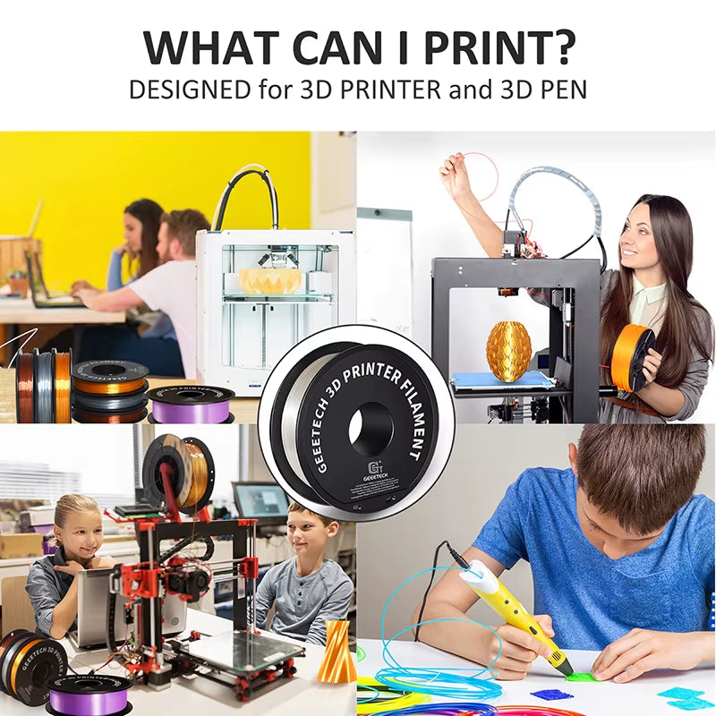 3D Silk PLA Filament 1Kg1.75Mm Spool Wire for 3D Printer Material,Safety, Vacuum Packaging, Special Color, Bubble Free
