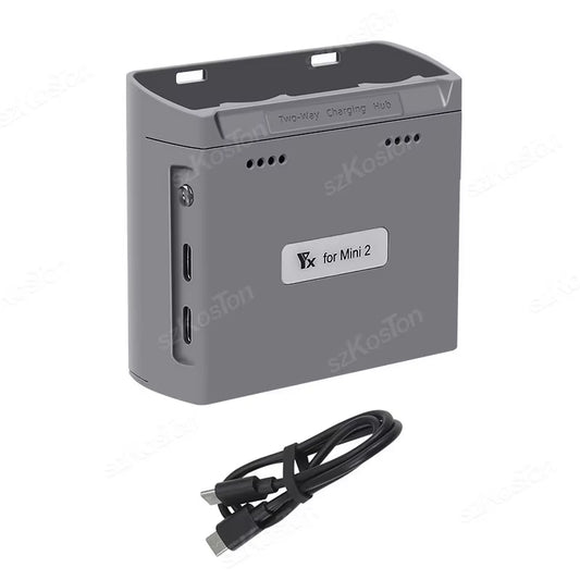 For  Mavic Mini 2/SE Mini 4K Battery Charging Hub Drone Battery Charger Charge 2/3-Way Battery Mini 2/SE Drone Accessories