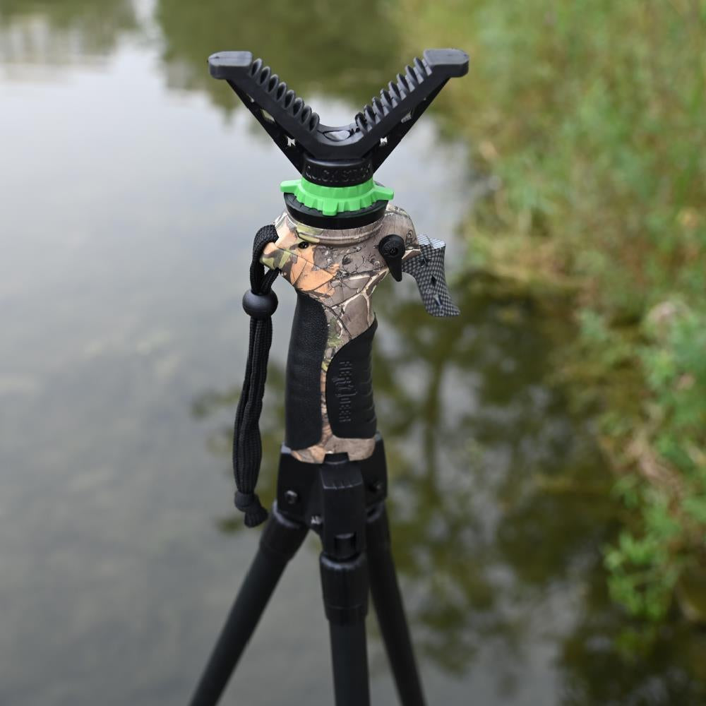 FIERY DEER GEN 3 CAMERA TRIPOD OUTDOOR PORTABLE EXTENDABLE DSLR BINOCULAR MOUNT